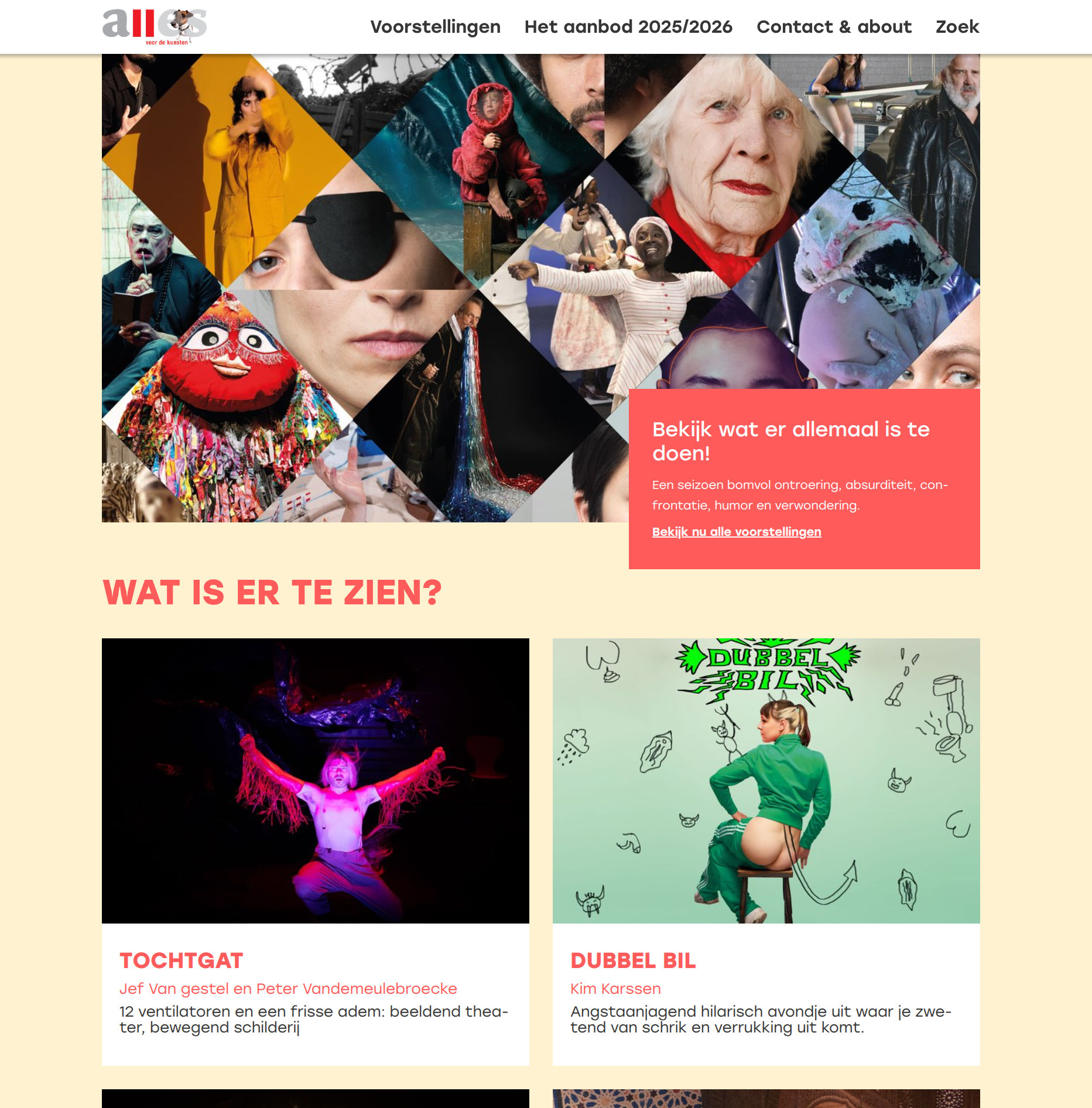 Alles voor de Kunsten